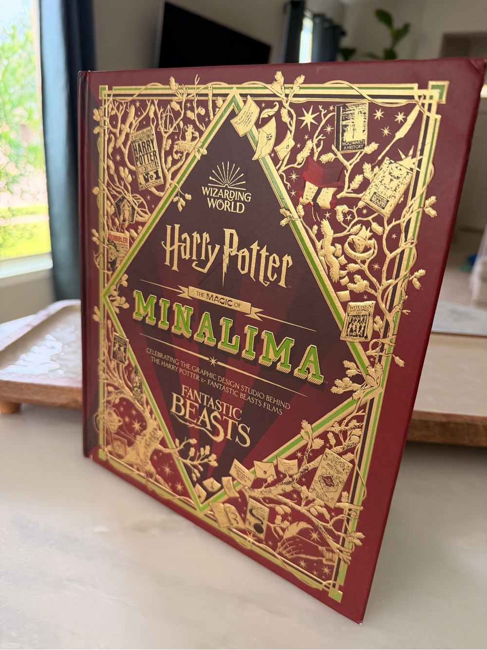 Harry Potter The Magic of MinaLima Hardcover Book